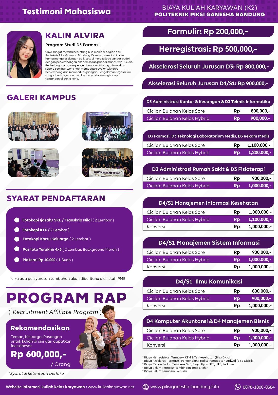 Brosur Belakang